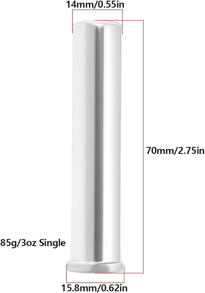 The Lord of the Tools 4Pcs Jump Rope Handle Removable Weights Load Block for Weighted Skipping Rope Fitness, 70x14mm, About 85g Per Piece