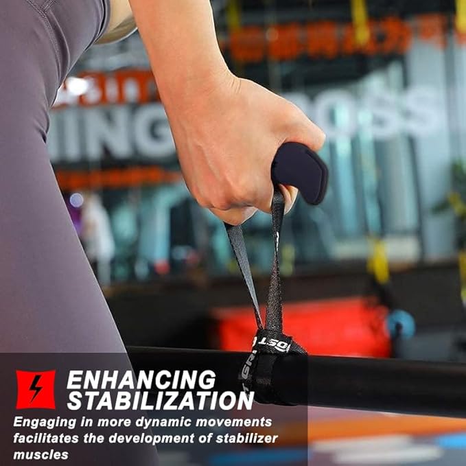 LARA STAR Pull Up Handles Grips Fitness Strap Heavy Duty Cable Machine Handles Training Grip Strength Sling Trainer for Home Gym Pull-up Bars Barbells and Pulling Machines