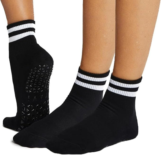 TAVI NOIR Aria Grip Socks – Pilates Socks with Grips for Women, Non Slip, Yoga & Barre
