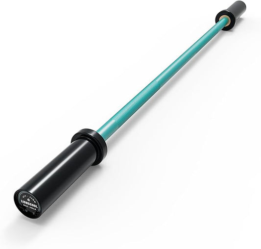 LIONSCOOL Premium 4ft/4.9ft/6ft Barbell for Strength Training and Olympic Weightlifting, 2 Inch Bar for Squats, Curls, Deadlifts, Presses, Hip Thrusts, 350lbs/500lbs/700lbs Weight Capacity