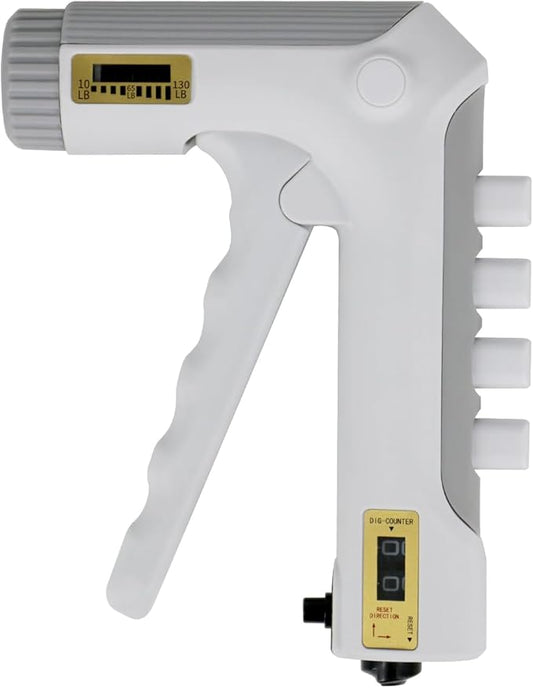 HXD-ERGO Grip Strength Trainer with Finger Exerciser, Adjustable Resistance Hand Gripper, Hand Exerciser with Counting for Muscle Building(10-130 LBS)