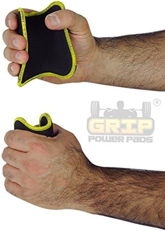 Advance Grip - Multi Purpose Fitness Lifting Double Sided Neoprene Grips Gloves 1 Pair Weight Lifting Training Glove Workout Gym Palm Exercise Gloves Men & Women Grip Pad