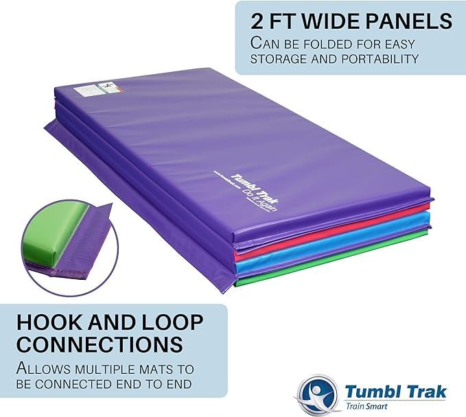 Tumbl Trak Gymnastics Folding Tumbling Panel Mat