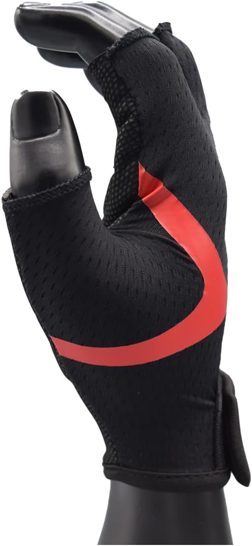 MRX Weight Lifting Gloves for Women Breathable Workout Gloves Anti Slip Padded Shock-Absorbing Extra Grip Palm Protection Half Finger Exercise Gloves for Gym, Cycling, Training, Weightlifting