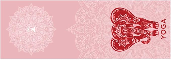 Non-Slip Yoga Towel - Superfiber Yoga Towel, hot Yoga Towel, Moisture Absorption, Sweat Absorption, for in Yoga, Pilates, hot Yoga Easy Travel. Size 25.5"x73" (1Pcs), H Colour