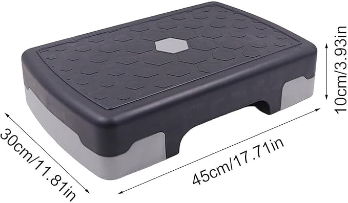 Aerobic Exercise Step, Fitness Equipment, Stable Aerobic Stepper, Workout Stepper for Cardio Strength Home Gym