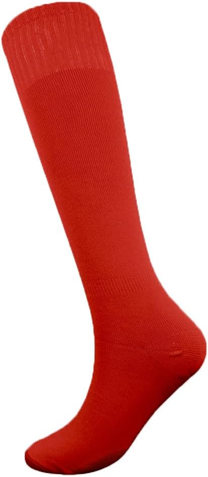 Fitliva Knee High Long Sports Socks Unisex Multicolor 3/6/12 Pairs