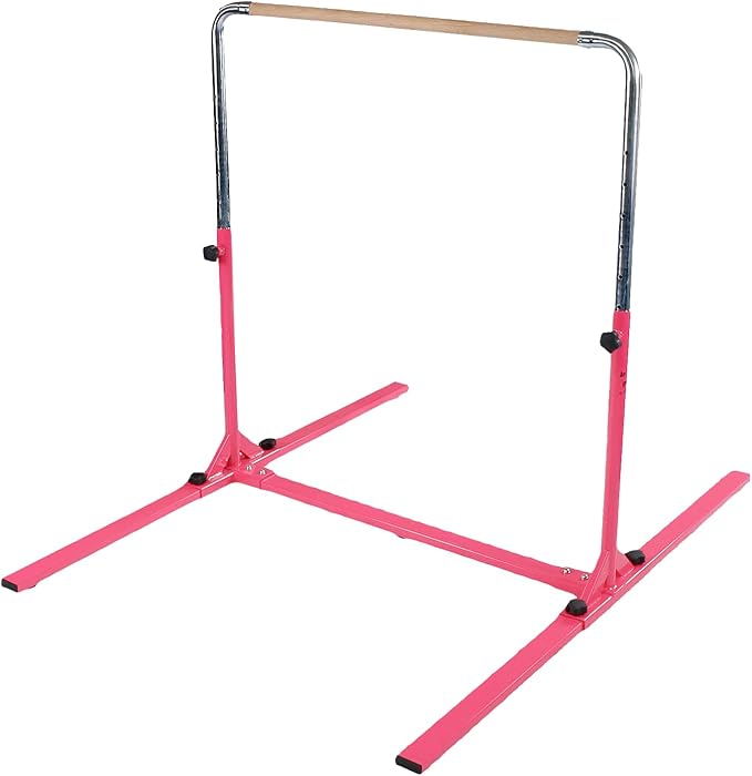 Tumbl Trak Jr. Bar PRO Adjustable Height Horizontal Gymnastics Kip Bar for the Gym or Home