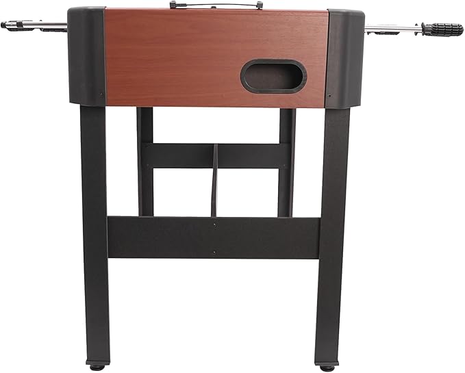47in Soccer Table Game, Competition Sized Foosball Tabletop Indoor Sports Arcade Gaming Sets Portable Compact Arcade Tables Wooden Tabletop Billiard Game for Parties