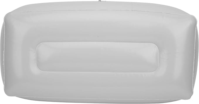 Kayak Inflatable Seat Cushion, Pack of 2 Soft PVC Inflatable Seat Cushion Portable Fishing Boat Cushion for Kayak Inflatable Boat Fishing Boat Outdoor Projects, Gray