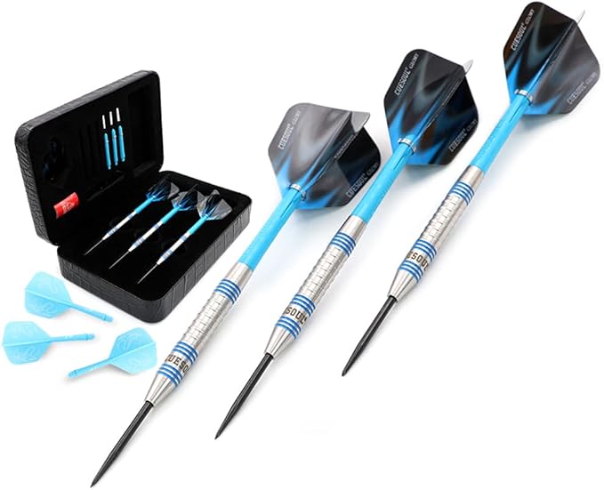 CUESOUL Professional Tungsten Steel Tip Dart Set 85% Tungsten 22g/24g/26g-Glory Series