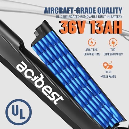 Core Electric Bike for Adults - Peak 1000W/1200W Brushless Motor Ebike, 468&500Wh Removable Built in Battery 26&27.5X2.1 Tire Step Over Bicycle with 7 Speed, Commute E Bikes