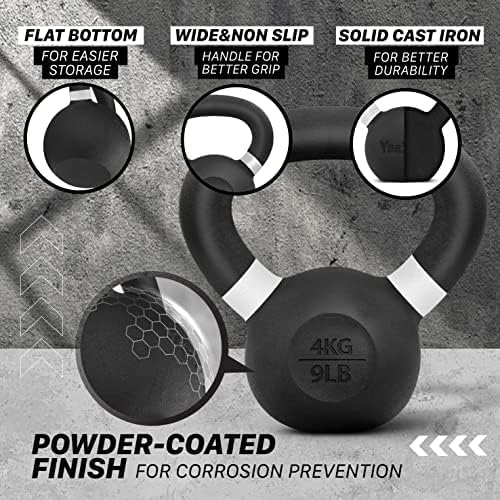 Yes4All Cast Iron Kettlebell