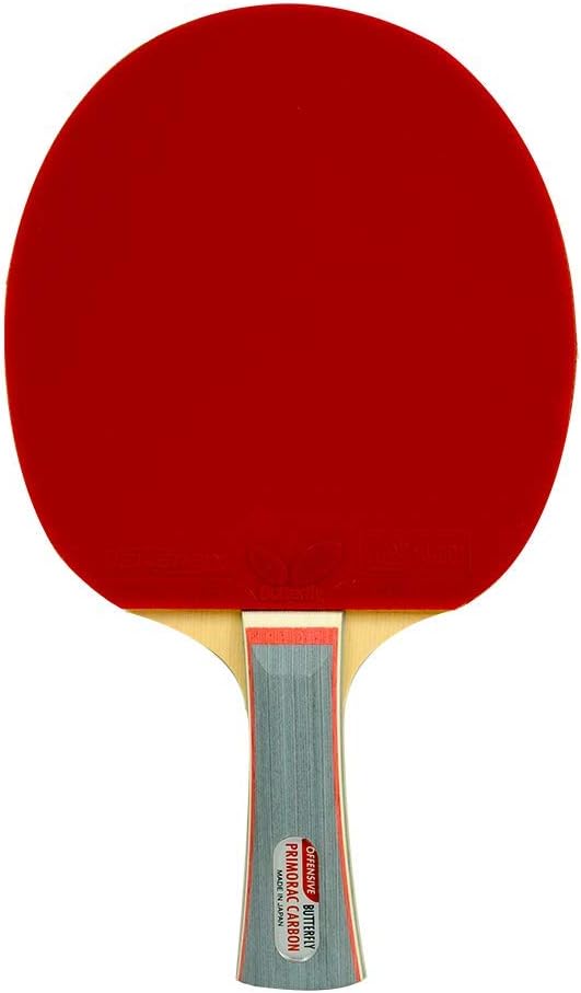 Butterfly Primorac Carbon Pro-Line Table Tennis Racket - One of Our Fastest Blades Fueled by The Raw Power of Carbon Fiber - Recommended for World Class Play - Pro-Line Series