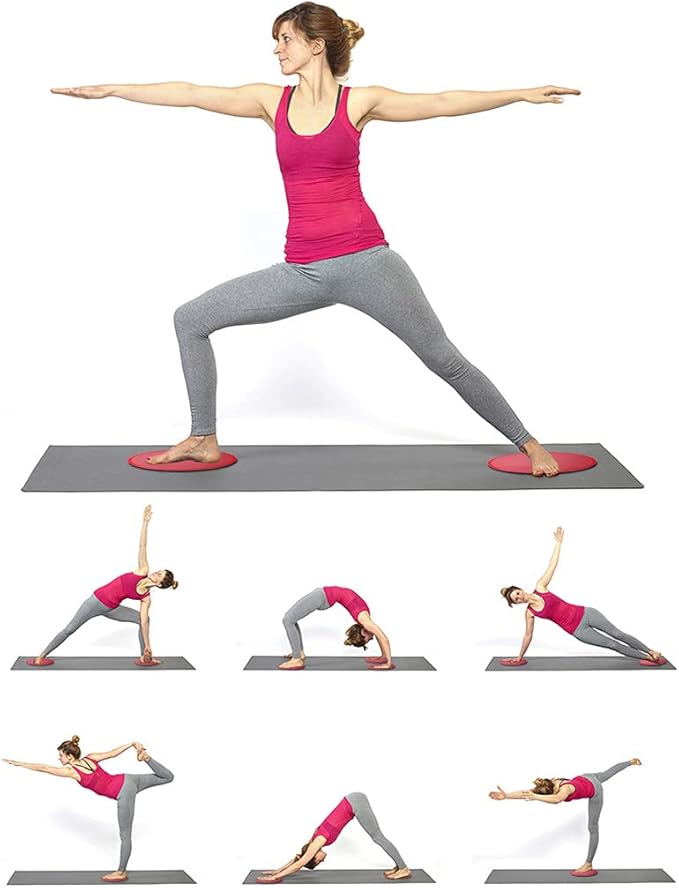 Sliders for Working Out 4 Exercise Sliders Core Exercise Sliders Dual Sided Disks for Abdominal Exercise, Strengthen Core, Glutes, Abs, Fitness Equipment