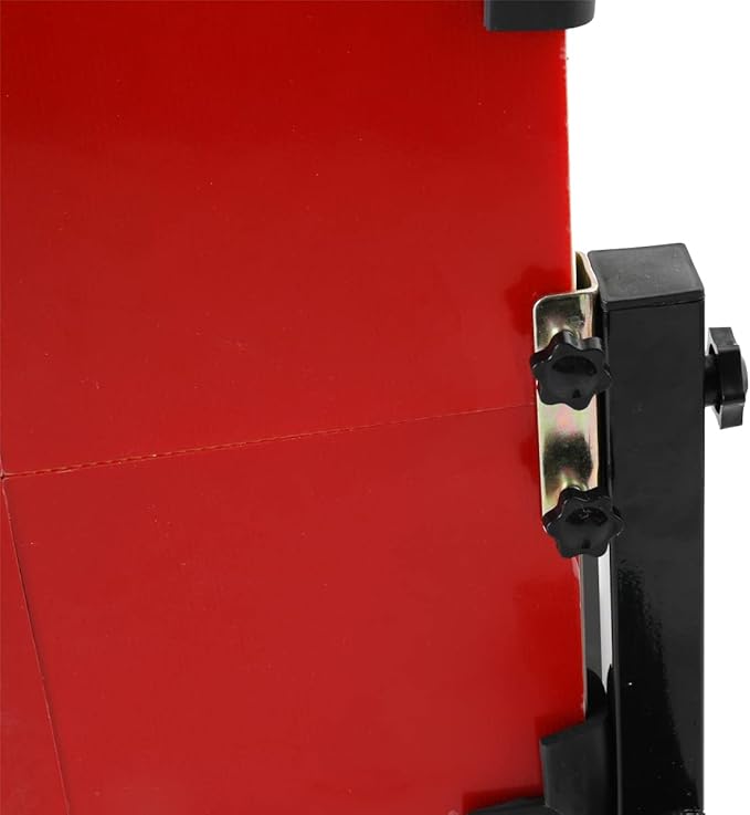 Table Tennis Rebound Board Rebounder with 8 Red Rubbers, Improved 2nd Generation Pingpong Return Board Self Training Equipment, Indoor/Outdoor Ping-Pong Table Rebound Board