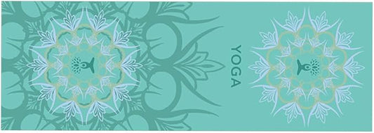 Non-Slip Yoga Towel - Superfiber Yoga Towel, hot Yoga Towel, Moisture Absorption, Sweat Absorption, for in Yoga, Pilates, hot Yoga Easy Travel. Size 25.5"x73" (1Pcs), F Colour