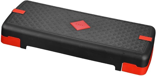 Generic Exercise Step Platform Aerobic Fitness Stepper Adjustable Workout Nonslip Textured Surface Training Load Bearing