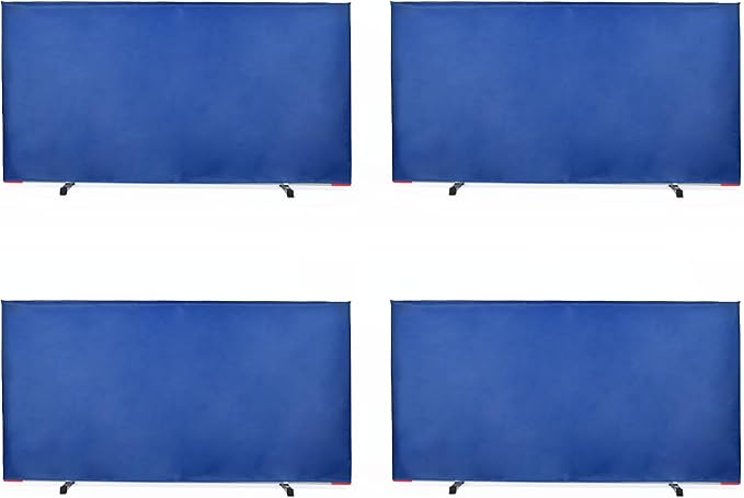 4pcs Portable Table Tennis Barrier - 55"x29.5" Durable 420D Oxford Cloth Baffle for Quick Ball Pickup | Professional Surround Block for Court, Training & Home Use
