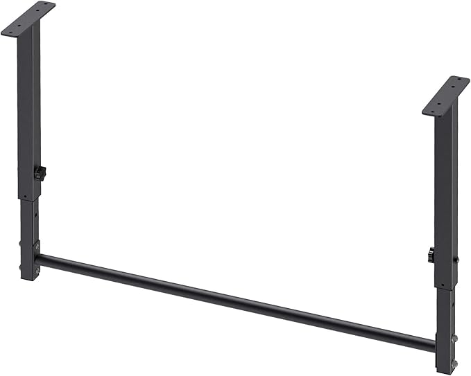 Kipika 48" Ceiling Mounted Pull Up Bar, Heavy Duty Multi-Grip Chin Up Bar,Mounted Pull Up Bar, Adjustable Height, Pull Up Bands for Chin Ups & Body Stretching, Ideal for Home Gym and Strength Training