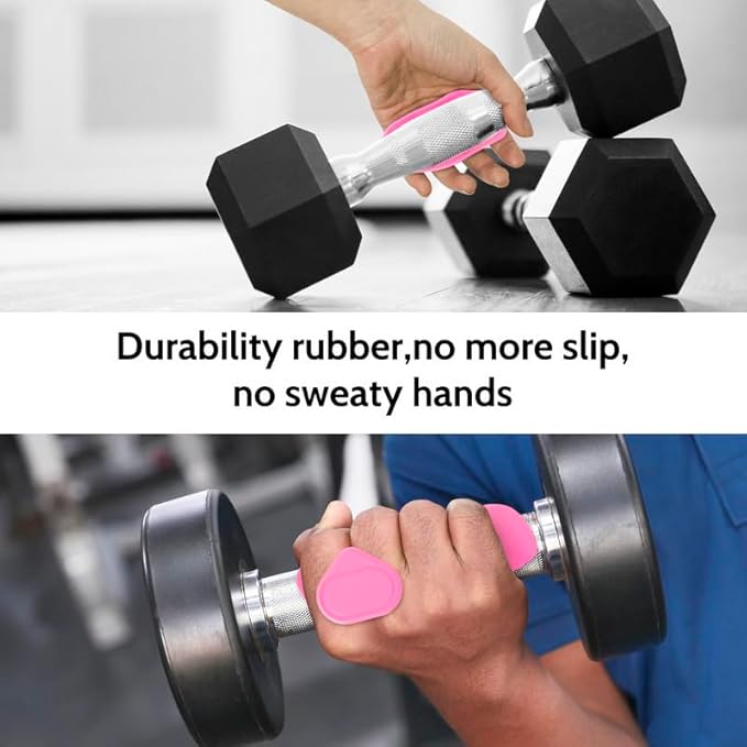 Weight Lifting Gloves for Men Women: Rubber Gym Weightlifting Anti-Slip Workout Grips for Gym Training and Exercise, Weight Lifting, Dumbbell, Deadlift, Bar Pad Pull Up Grippers No Sweaty