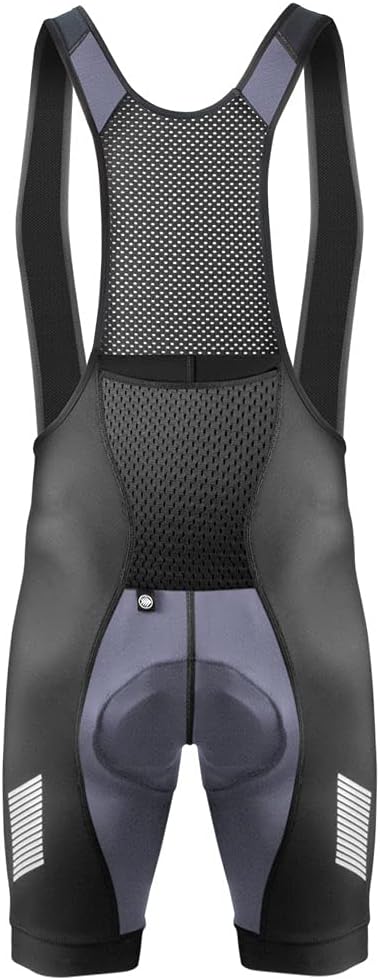 | Men's USA Elite Padded Cycling Bib-Shorts | Performance Long Distance Bib | Made in USA