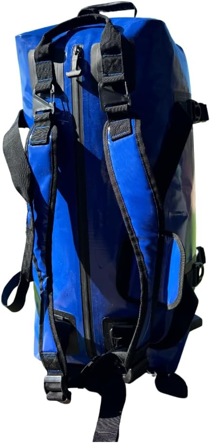 Malo'o Airtight Waterproof Adventure Duffle - Ideal for Kayaking, Camping, Beach, Fishing, Boating, Hiking - Water-Tight Zipper