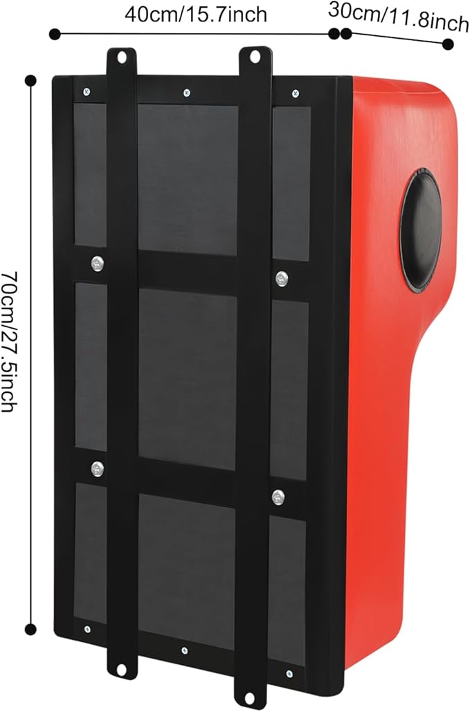 Wall Mount Boxing Pad Uppercut Punching Bag Target Pad, Wall Punching Bag Upgraded Boxing Training, Target Sponge with Mounting Brackets, Uppercut Boxing Bag for Bedroom, Gym