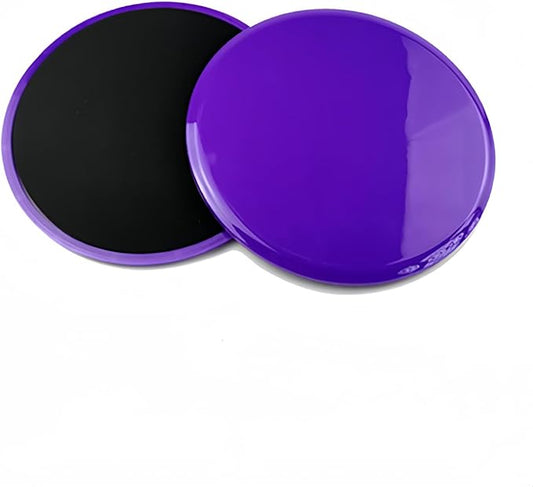 Exercise Core Sliders, Dual Sided Exercise Gliding Discs Use on Carpet or Hardwood Floors, Light and Portable, Perfect for Abdominal&Core Workouts