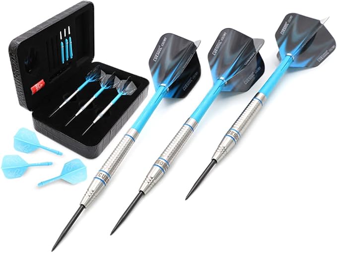 CUESOUL Professional Tungsten Steel Tip Dart Set 85% Tungsten 22g/24g/26g-Glory Series
