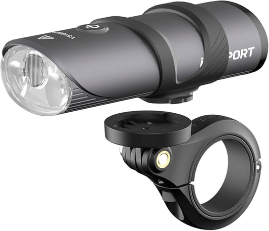 iGPSPORT Smart Bike Light, 500/800/1200 Lumens Bright Bicycle Headlight for Night Riding Cycling Rechargeable Waterproof