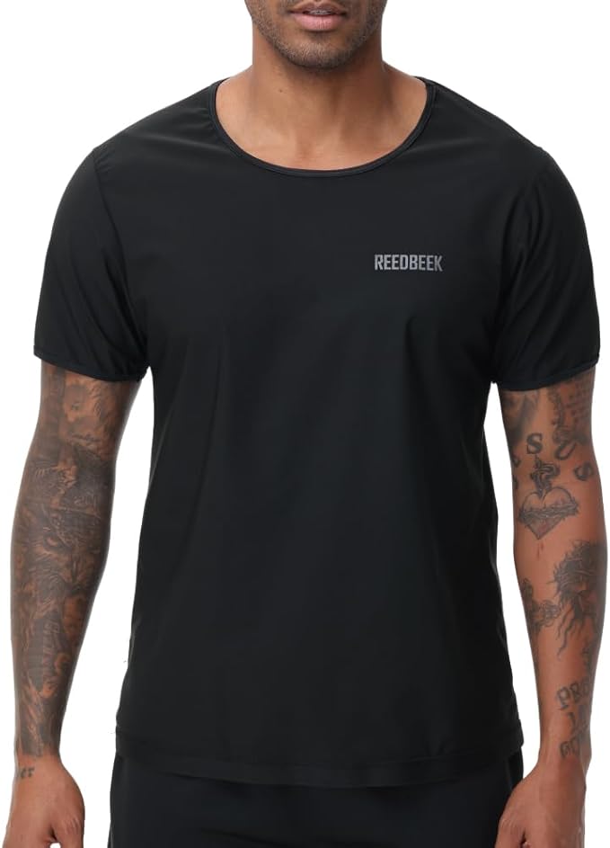 Sauna Sweat Suit Weight Loss Shapewear Top Weighted Shirt Sauna Vest Workout Exercise Gym Short Sleeves Men Women