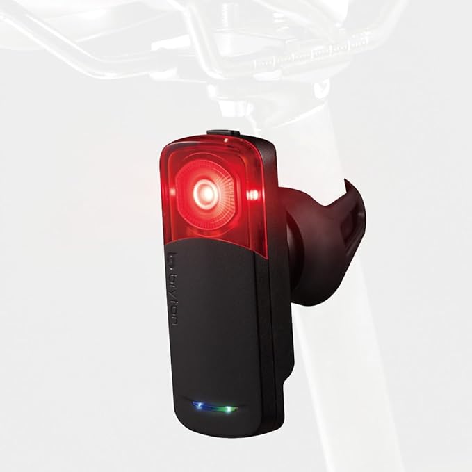 Bryton GARDIA R300L Cycling/Bike Radar with Tail Light, Visual and Audible Alerts for Vehicles up to 207 Yards Away, IPX7 Waterproof, Viewing Angle 220°, Support APP Display