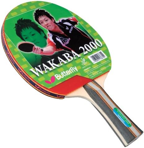 Butterfly Wakaba Shakehand Table Tennis Racket | Japan Series | Outstanding Control with Reliable Speed and Spin | Recommended for Beginning Level Players