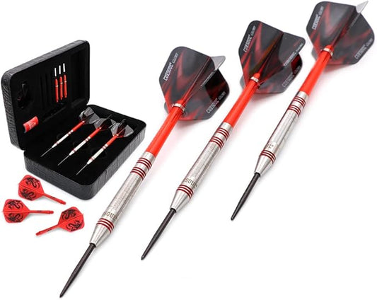 CUESOUL Professional Tungsten Steel Tip Dart Set 85% Tungsten 22g/24g/26g-Glory Series