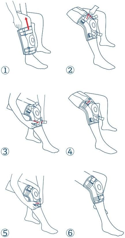 NEENCA Professional Knee Brace for Knee Pain, Hinged Knee Support with Patented X-Strap Fixing System, Medical for Pain Relief, Arthritis, Meniscus Tear, ACL, PCL, MCL, Runner, Sport -FSA/HSA Eligible