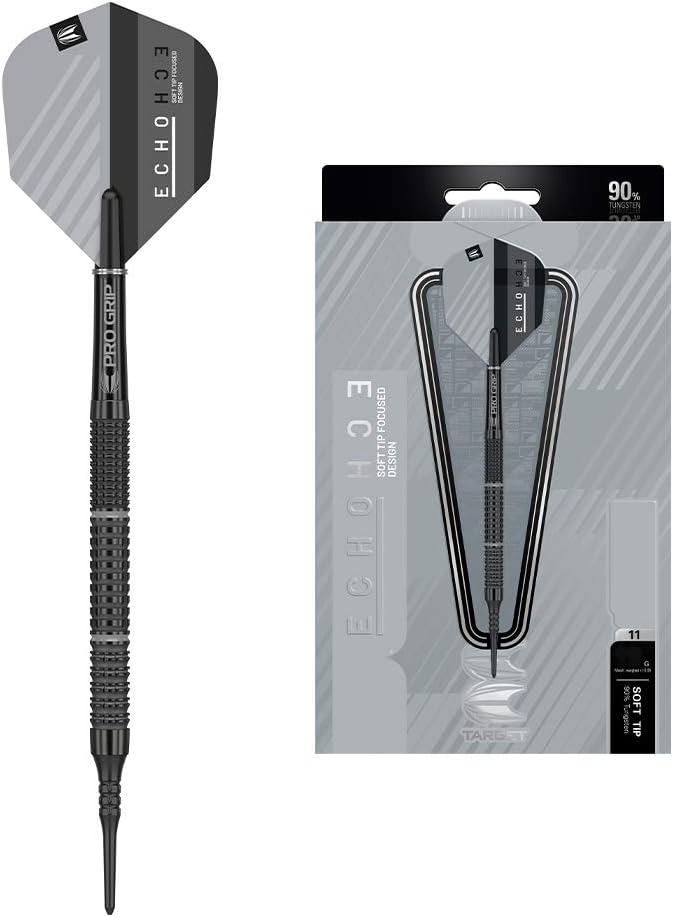 Target Darts Echo 12 21G 90% Tungsten Soft Tip Darts Set