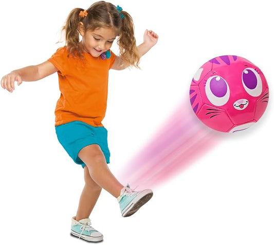 Little Tikes Kitty Soccer Ball – Soft, Lightweight Toddler Soccer Ball for Indoor & Outdoor Play – Designed for Ages 36+ Months