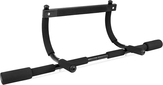 ProsourceFit Wall-Mounted Pull-Up/Chin-Up Bar, Heavy Duty 300 lb. Capacity, Black