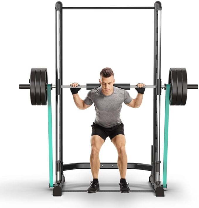 SincMill Squat Rack for Home Gym Bench Press bar Weight Bench Set for Home Gym Power Rack Machines S1000