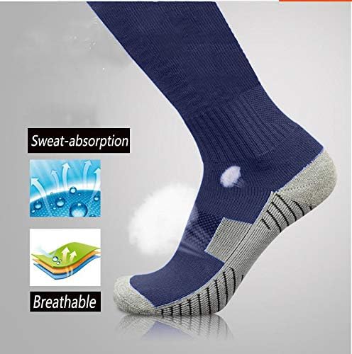 Baseball Socks 3 Pairs for Kid Youth Adult(4-20 Years Old) Team Sport Athletic Soccer Socks Cushion Softball Socks