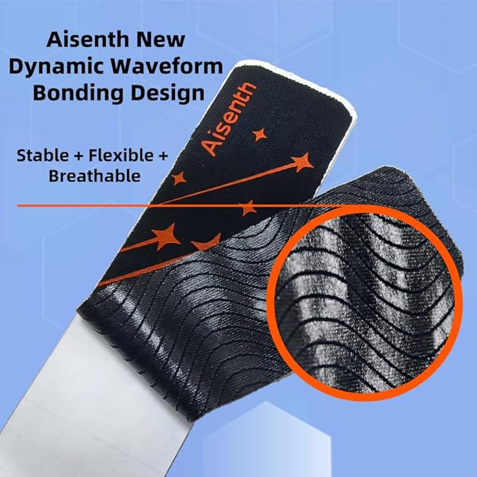 Tape,for Shoulder Knees Sports Tape,Quick Dry,Waterproof,Pre Cut 20 Strips,Hypoallergenic-Pain Relief Recovery for Running,Tennis,Fitness,Crossfit More-for Men&Women
