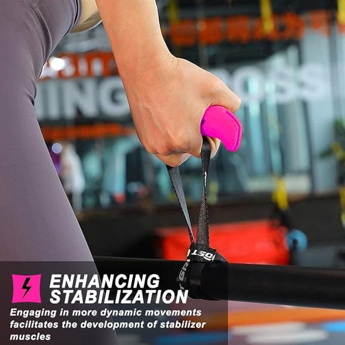 LARA STAR Pull Up Handles Grips Fitness Strap Heavy Duty Cable Machine Handles Training Grip Strength Sling Trainer for Home Gym Pull-up Bars Barbells and Pulling Machines
