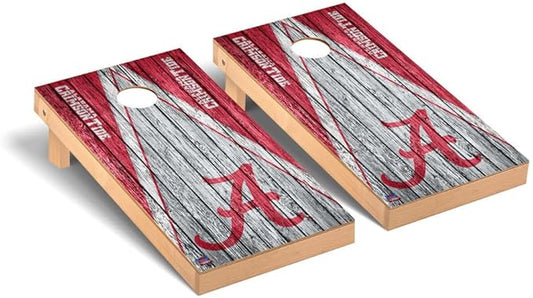College Team Cornhole Boards, 2x4 Premium Corn Hole Game Set, Officially Licensed Cornhole Game, Perfect for Tailgates