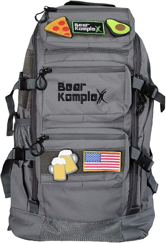 Bear KompleX Military Grade Tactical Backpack - Organize Gear & Optimize Comfort - Multipurpose 1000 Denier Nylon Backpack