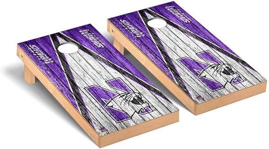College Team Cornhole Boards, 2x4 Premium Corn Hole Game Set, Officially Licensed Cornhole Game, Perfect for Tailgates