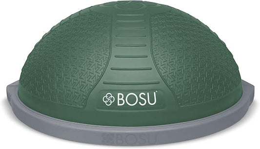 Bosu Half Ball Home Balance Exercise Trainer for Strength and Flexibility Workouts with Built to Last Burst Resistant Material and Hand Pump