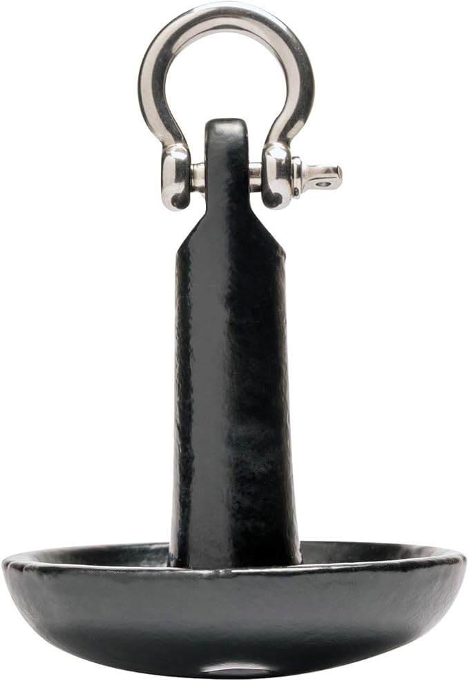 Newport Premium 5lb Mushroom Anchor Kit w/Bag, Rope, Buoy, & Stainless Hardware