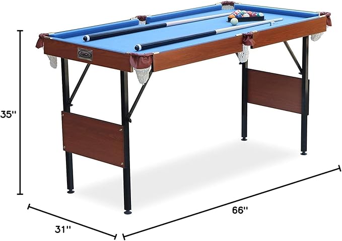 RACK Crucis 5.5-Foot Folding Billiard/Pool Table