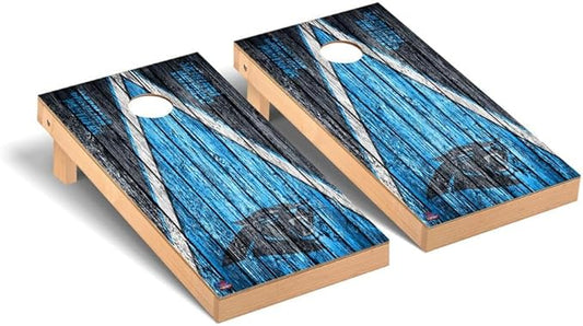 Football Team Cornhole Boards, 2x4 Premium Corn Hole Game Set, Officially Licensed Cornhole Game, Perfect for Tailgates